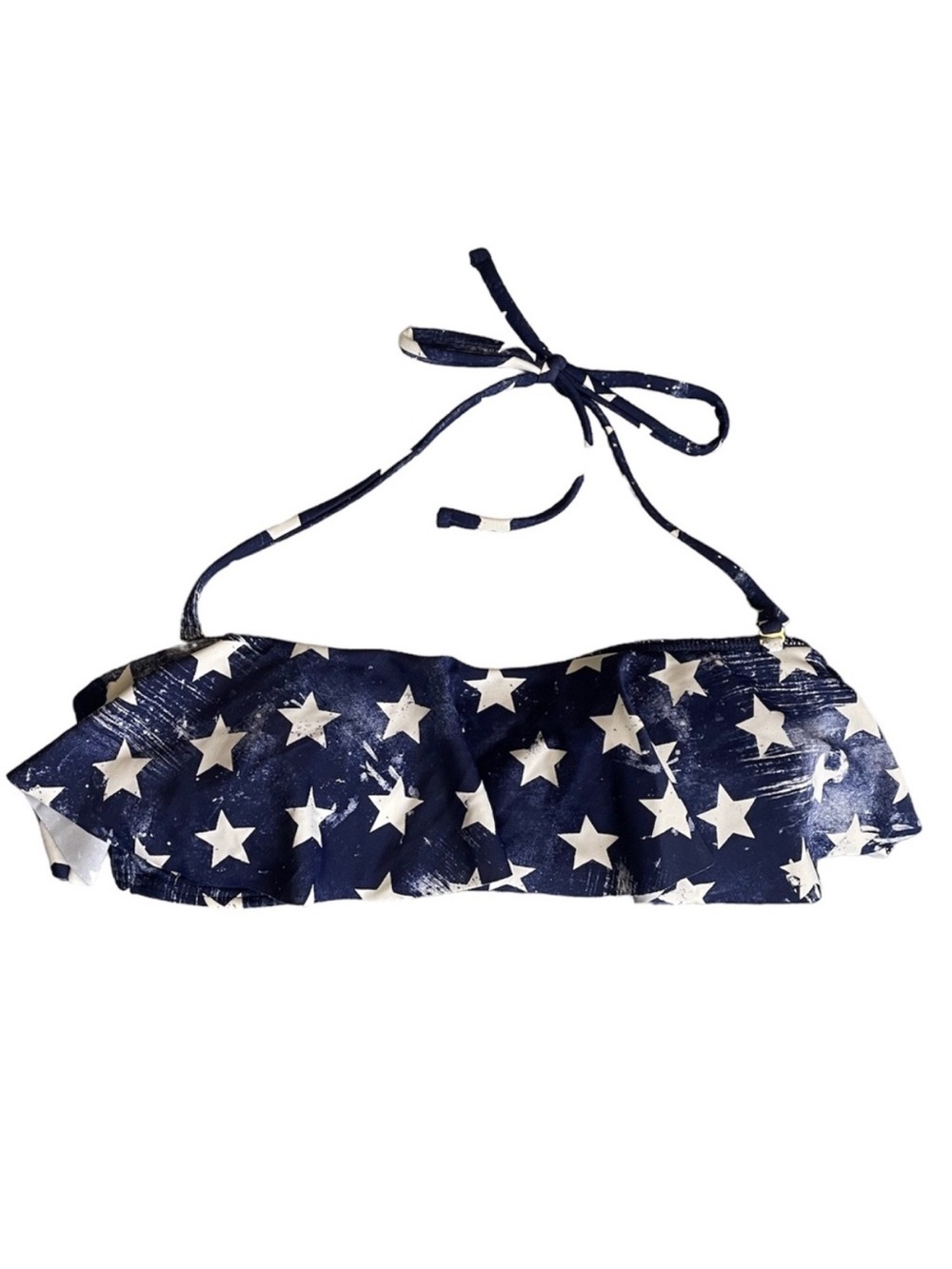Amazon Patriotic Star Print Convertible Bikini Top – Size Medium